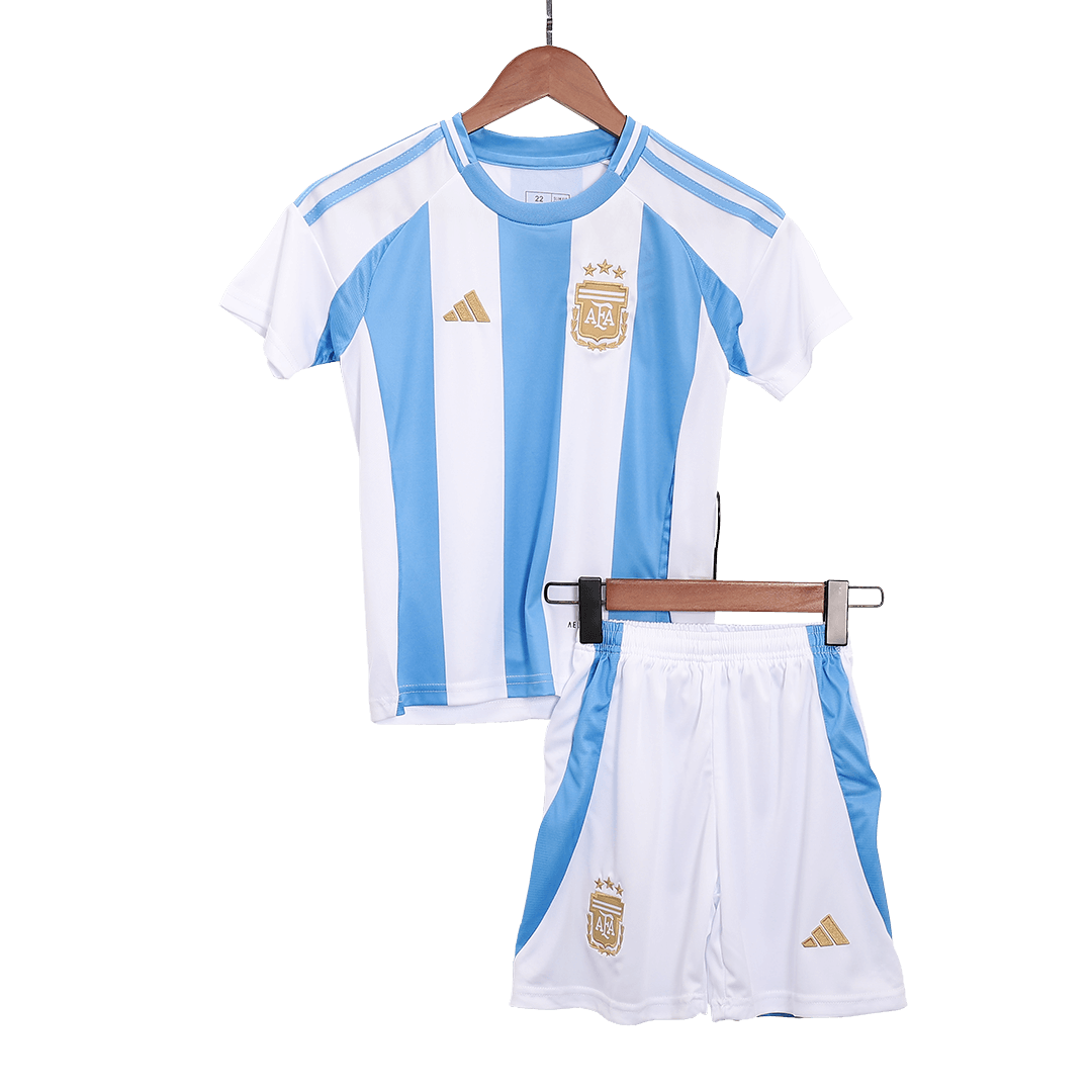 Kid's Argentina Home Jerseys Kit(Jersey+Shorts) 2024