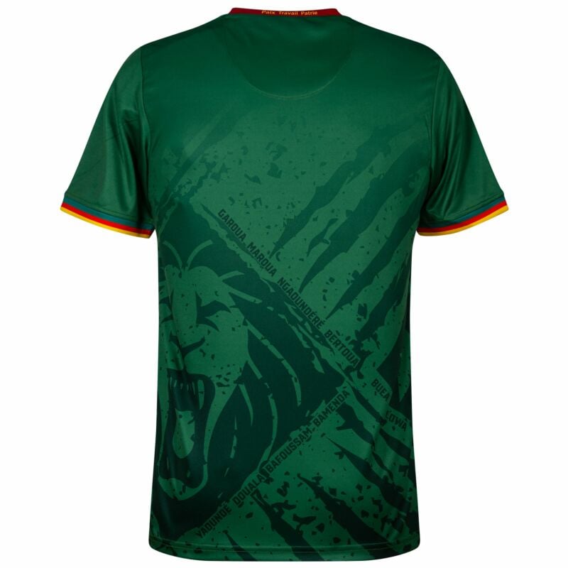 14Fourteen Cameroon Home Soccer Jersey 2025/26 topsoccerjerseys.com