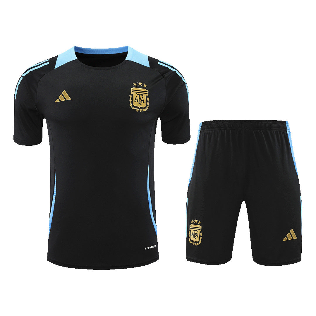 Men's Argentina Pre-Match Jersey (Jersey+Shorts) Kit Copa América 2024