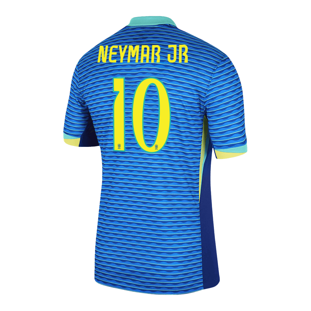Men's Brazil NEYMAR JR #10 Away Soccer Jersey 2024