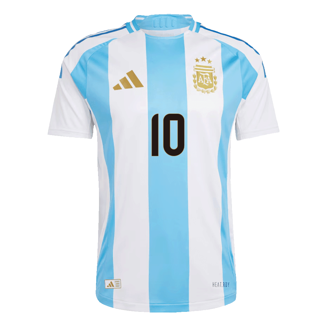 Argentina MESSI #10 Home Match Jersey Copa América 2024