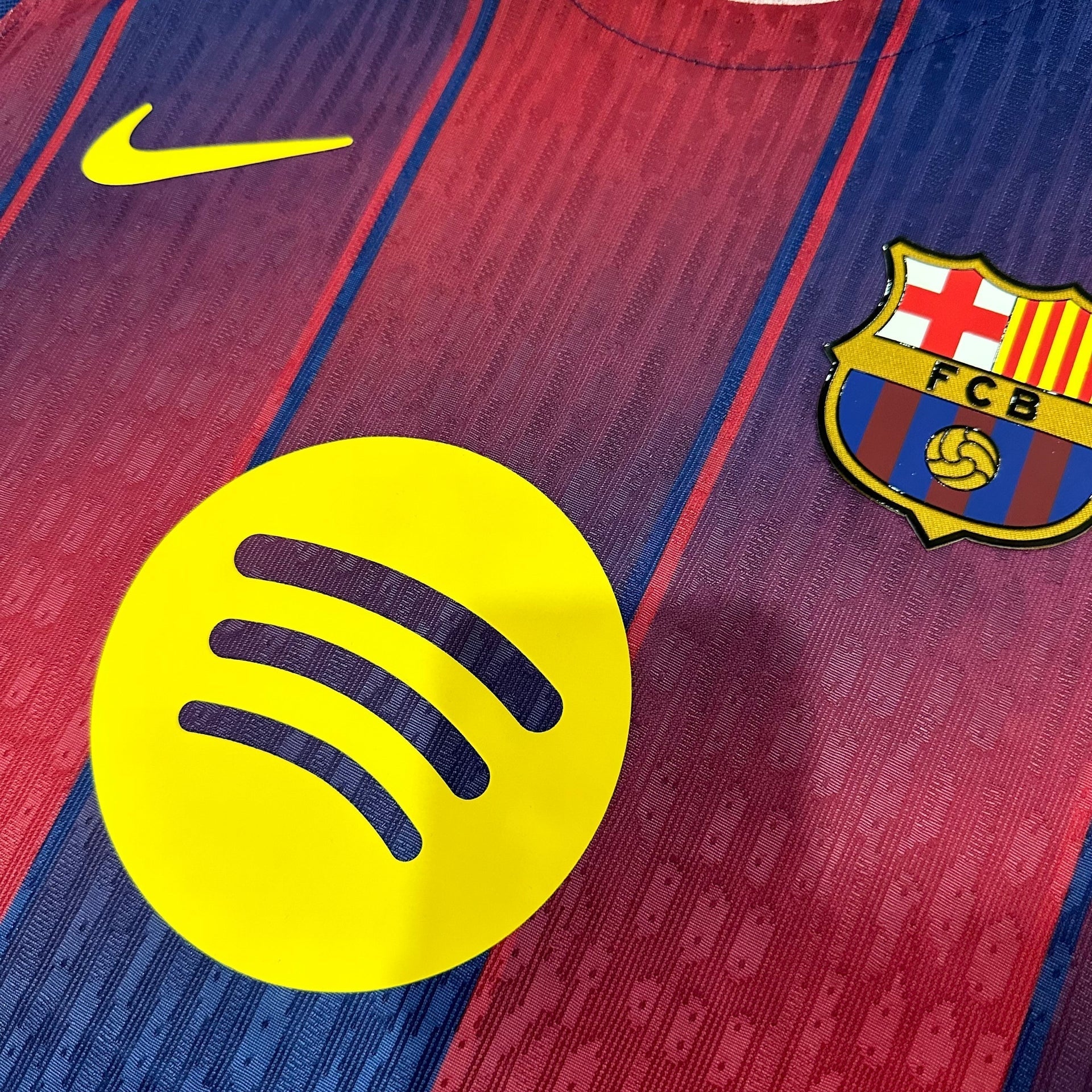 Player Version Barcelona Home 2025/26 Soccer Jersey Go Game Wear