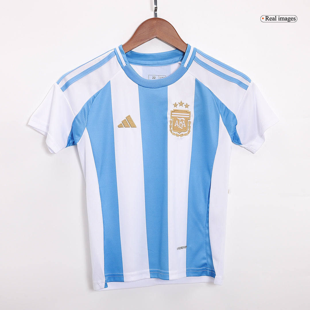 Kid's Argentina Home Jerseys Kit(Jersey+Shorts) 2024