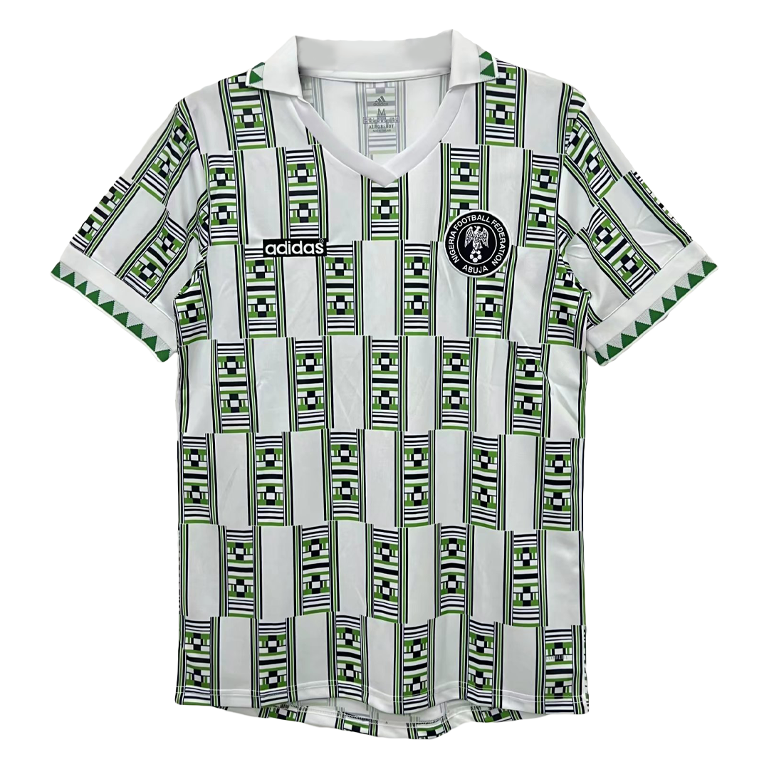 Retro 1994 Nigeria Away Soccer Jersey
