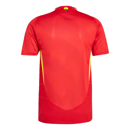 Player Version Spain Home Soccer Jersey Euro 2024