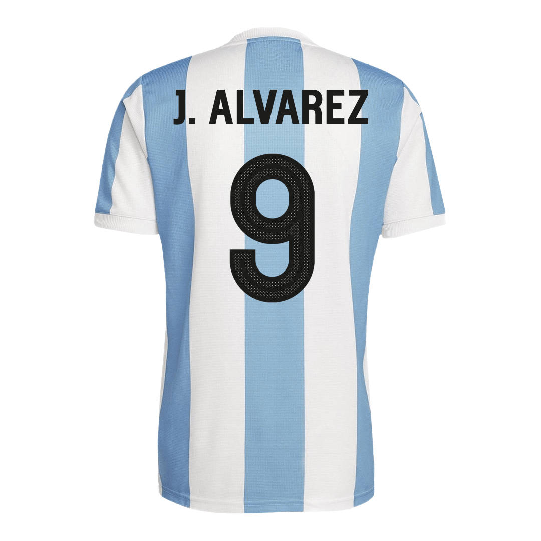 Men's Argentina J.ALVAREZ #9 Soccer Jersey 2024