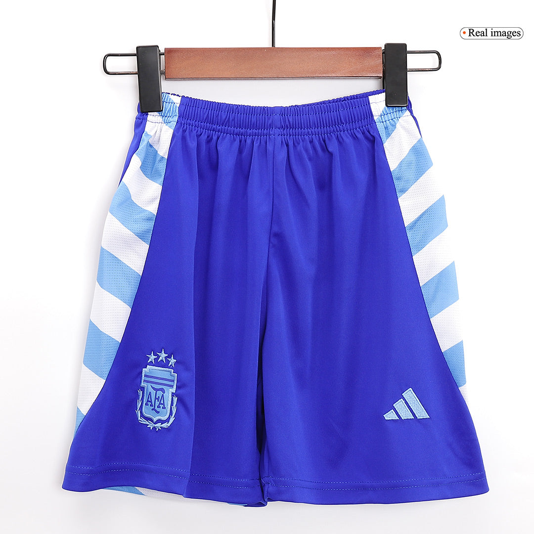 Kid's Argentina Away Jerseys Kit(Jersey+Shorts) 2024