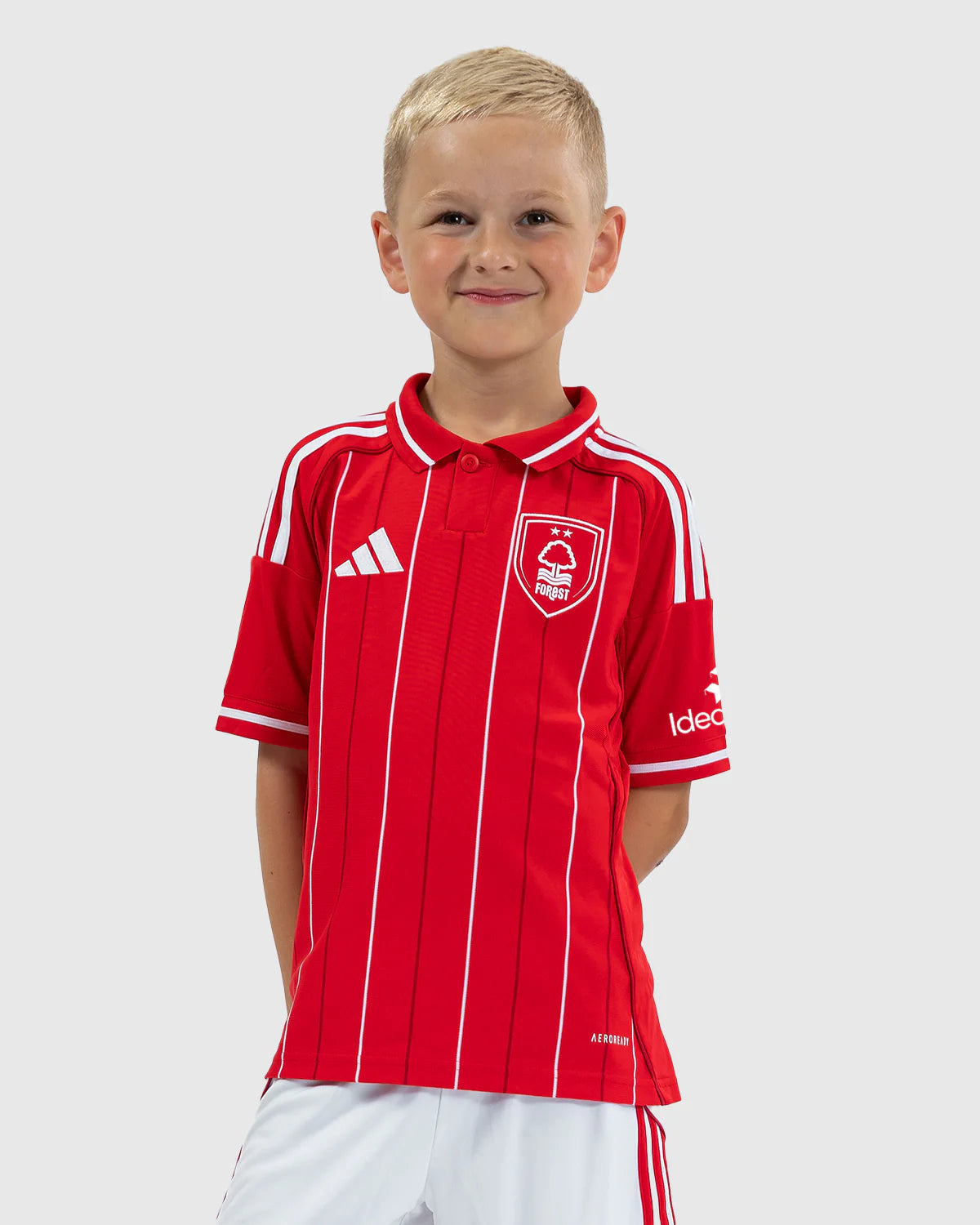 Kid's Nottingham Forest Home Soccer Jersey Kit(Jersey+Shorts) 2025/26 Top Soccer Jerseys Store