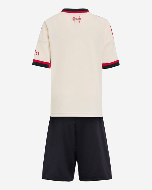 Liverpool Kids Away Soccer Jersey 2025/26 (Jersey+Shorts) Top Soccer Jerseys Store