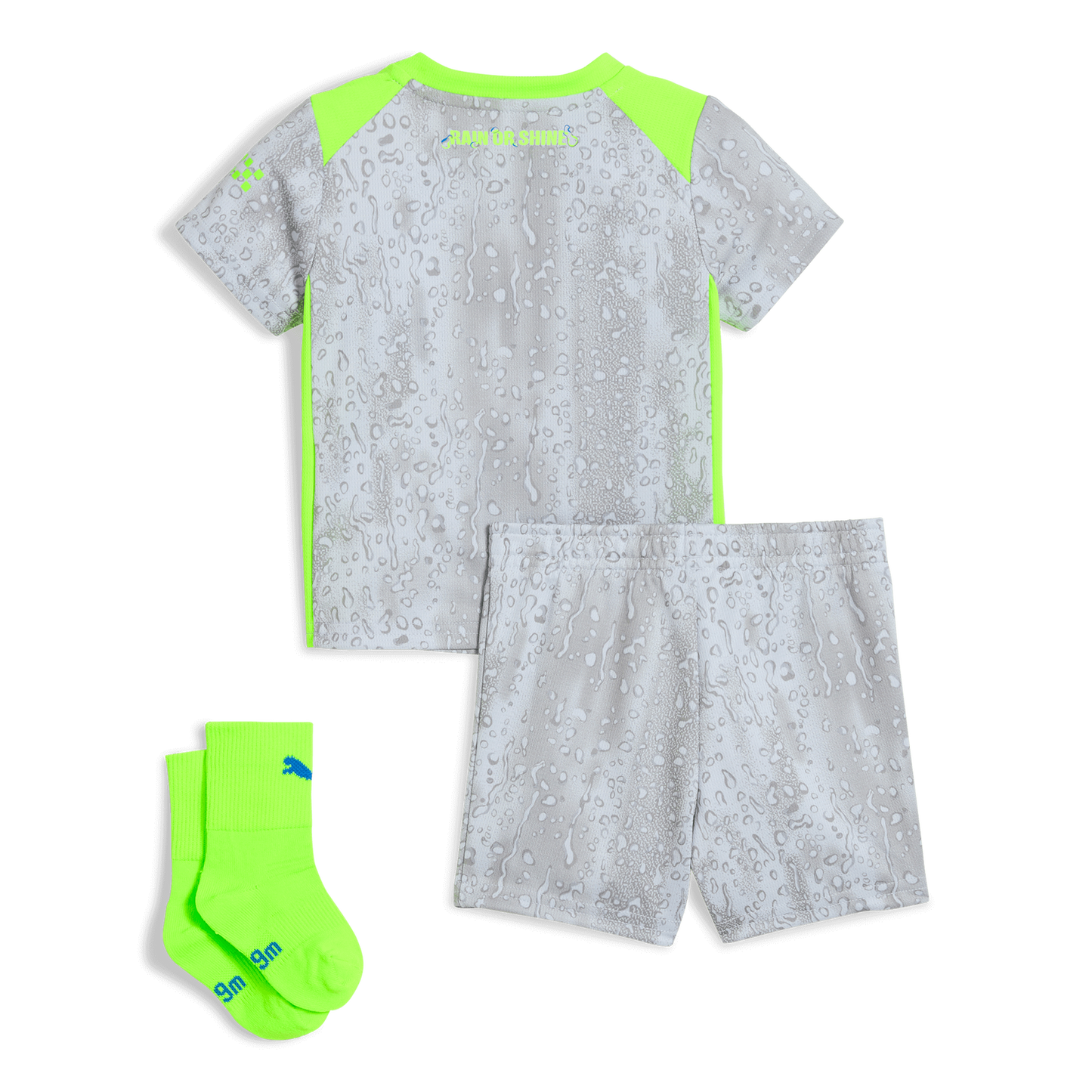 Kid's Manchester City Third Away Soccer Jersey Kit(Jersey+Shorts+Socks) 2025/26 Top Soccer Jerseys Store