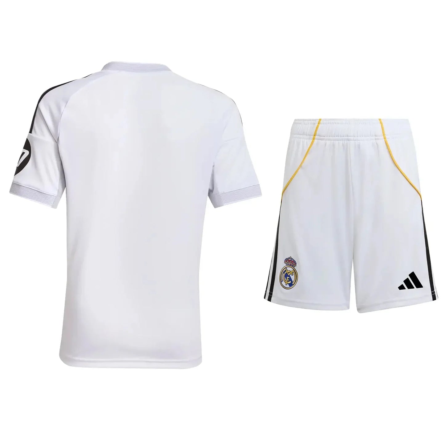 Kid's Real Madrid Home Soccer Jersey Kit(Jersey+Shorts) 2025/26 Top Soccer Jerseys Store