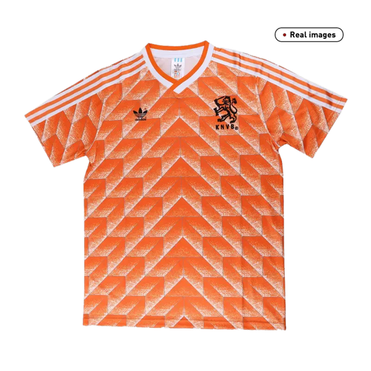 Retro Netherlands Home Soccer Jersey 1988 topsoccerjerseys.com