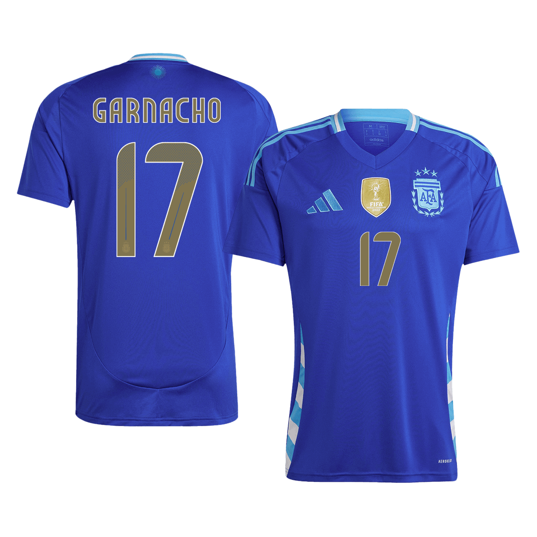 GARNACHO #17 Argentina Away Soccer Jersey 2024 Top Soccer Jerseys Store