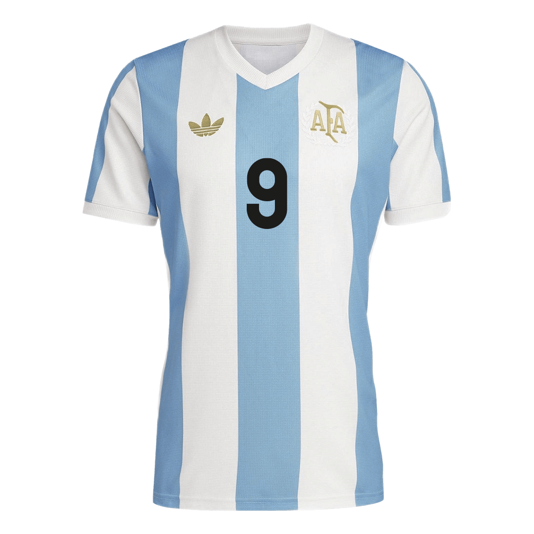 Men's Argentina J.ALVAREZ #9 Soccer Jersey 2024