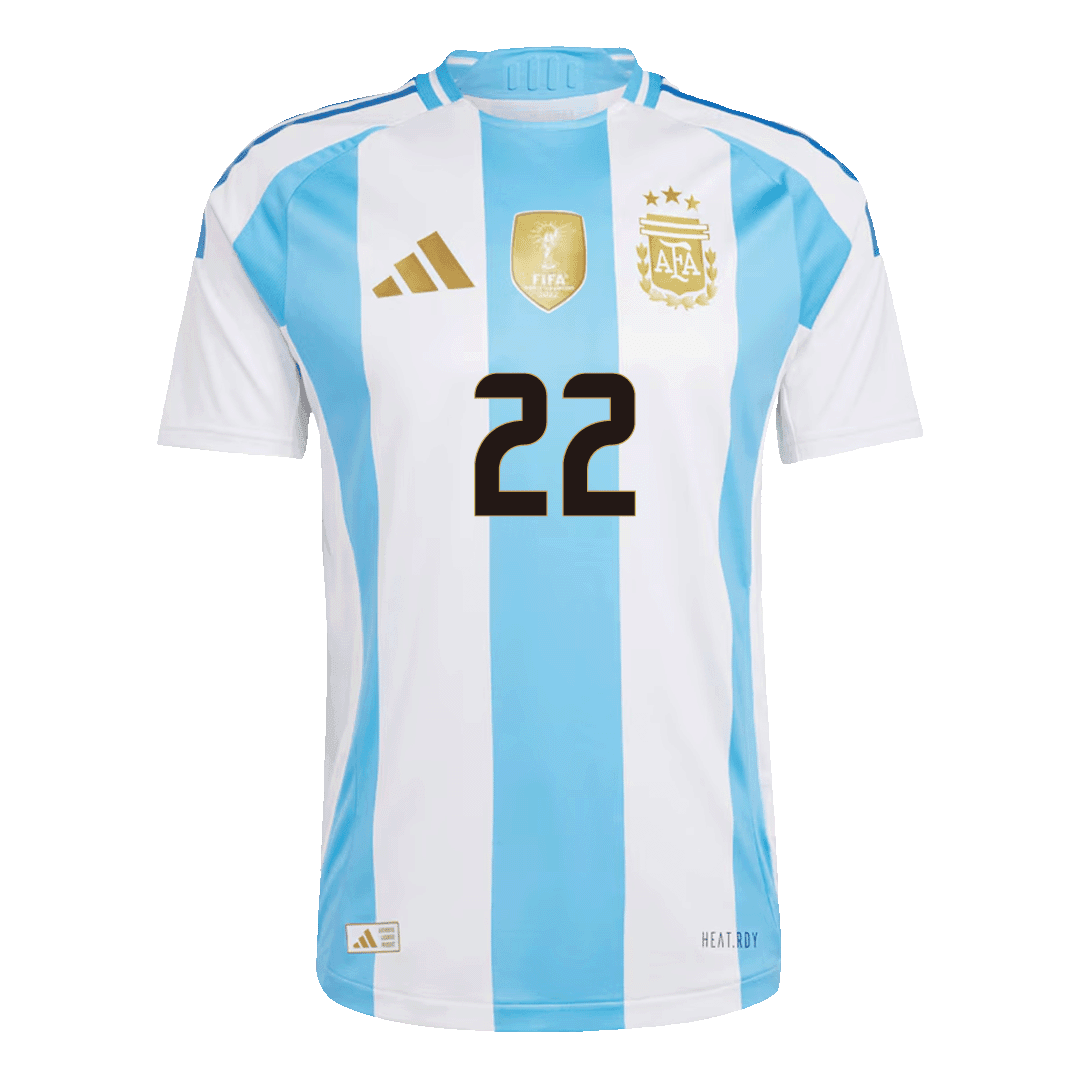 Argentina L.MART?NEZ #22 Home Match Jersey 2024