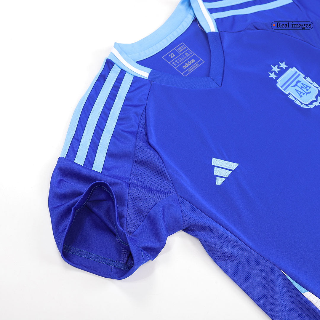 Kid's Argentina Away Jerseys Kit(Jersey+Shorts) 2024