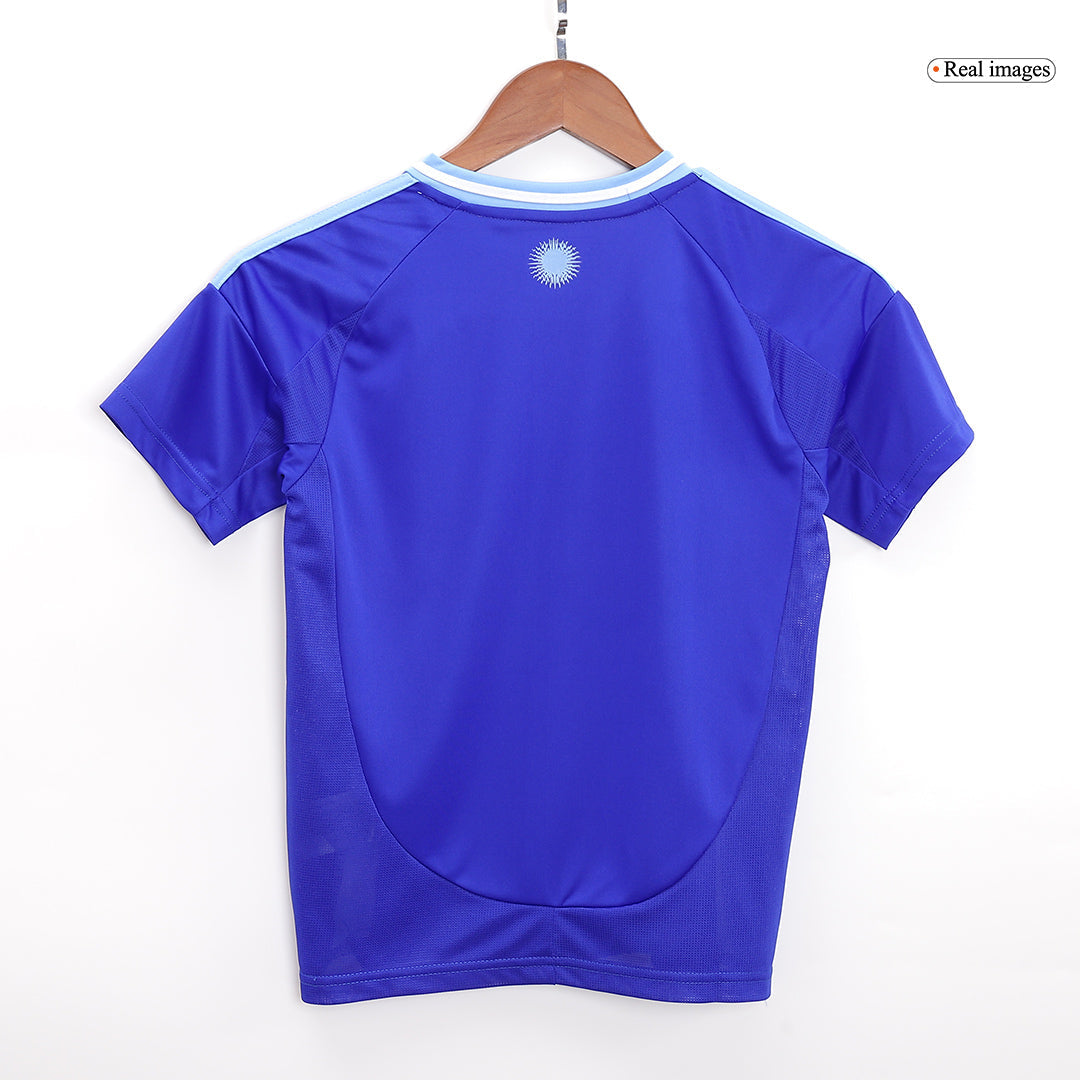 Kid's Argentina Away Jerseys Kit(Jersey+Shorts) 2024