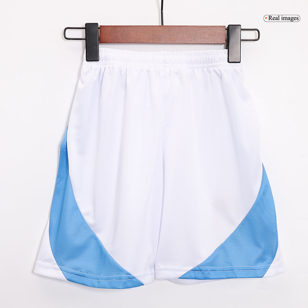 Kid's Argentina Home Jerseys Kit(Jersey+Shorts) 2024