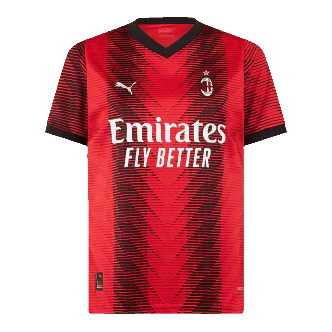 PULISIC #11 AC Milan Home  Soccer Jersey 2023/24 Top Soccer Jerseys Store