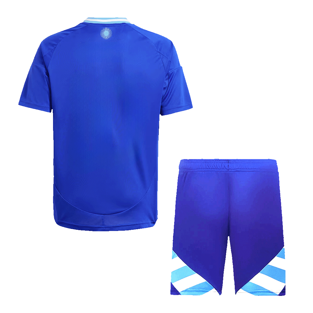 Kid's Argentina Away Jerseys Kit(Jersey+Shorts) 2024