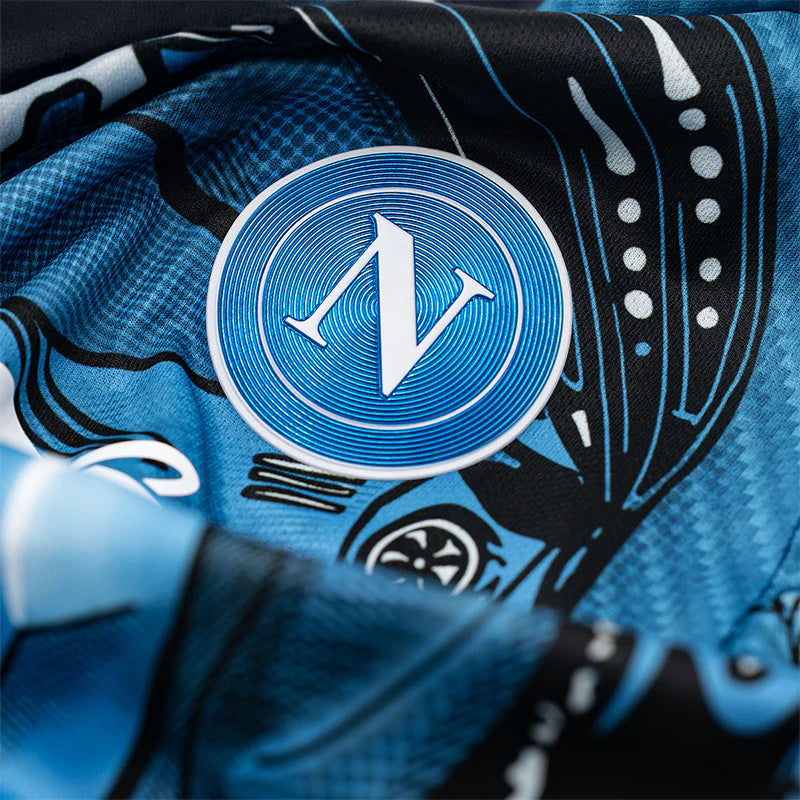 SSC Napoli Blue Training Soccer Jersey 2025/26 Top Soccer Jerseys Store