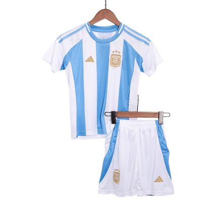 Kid's Argentina Home Jerseys Kit(Jersey+Shorts) 2024