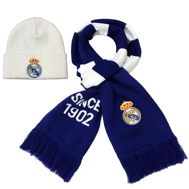 Cozy Knit Beanie and Scarf Combo topsoccerjerseys.com