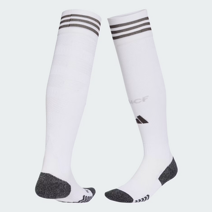 Kid's Real Madrid Home Soccer Socks 2025/26 Top Soccer Jerseys Store