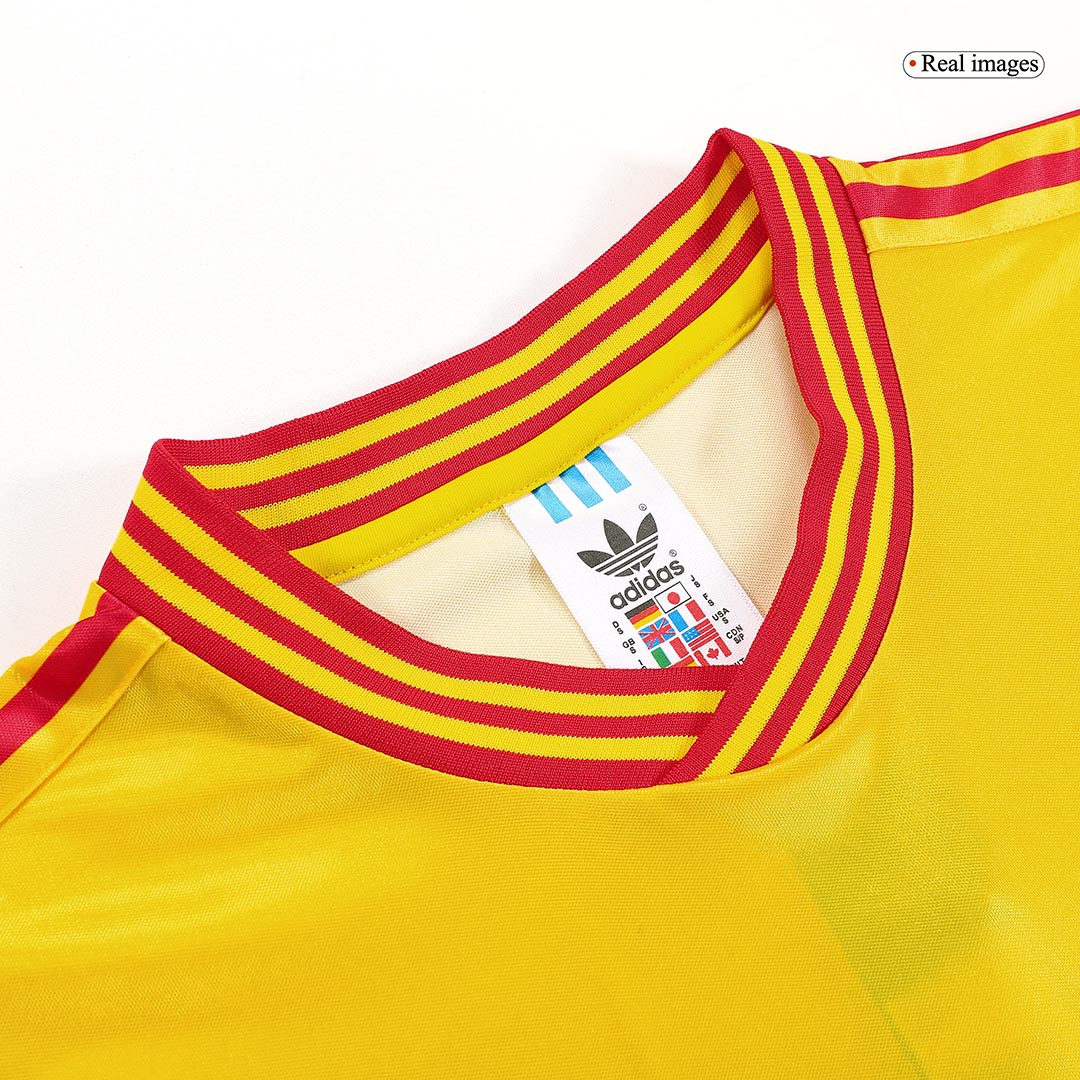 Colombia Home Retro Soccer Jersey 1990