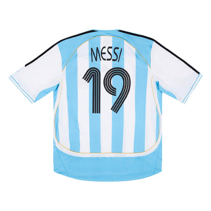 MESSI #19 Classic Argentina Home Jersey 2006