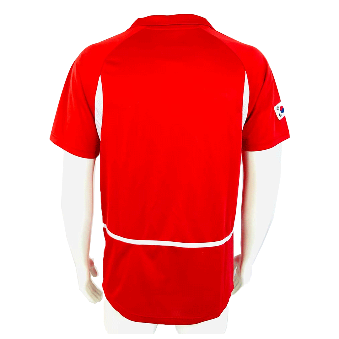 Retro 2002 South Korea Home Soccer Jersey