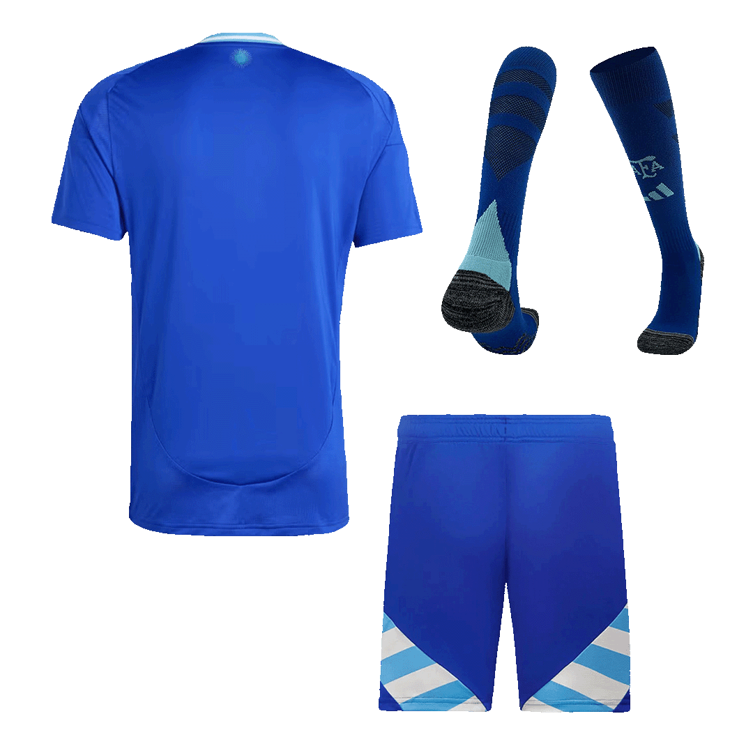 [Super Quailty] Men's Argentina Away Jersey Full Kit 2024