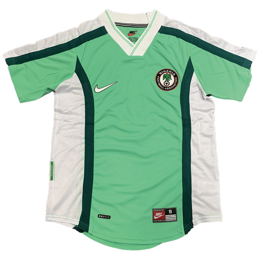 Retro 1998 Nigeria Home Soccer Jersey