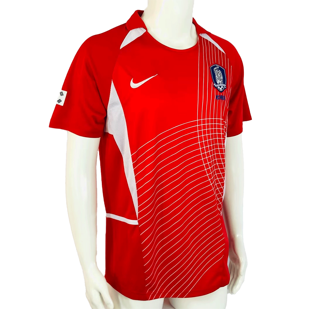 Retro 2002 South Korea Home Soccer Jersey