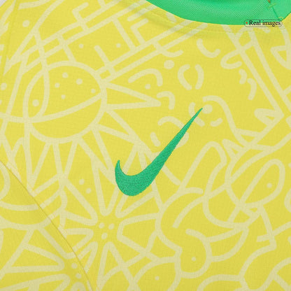 [Super Quailty] Men's Brazil Home Jersey Full Kit Copa América 2024