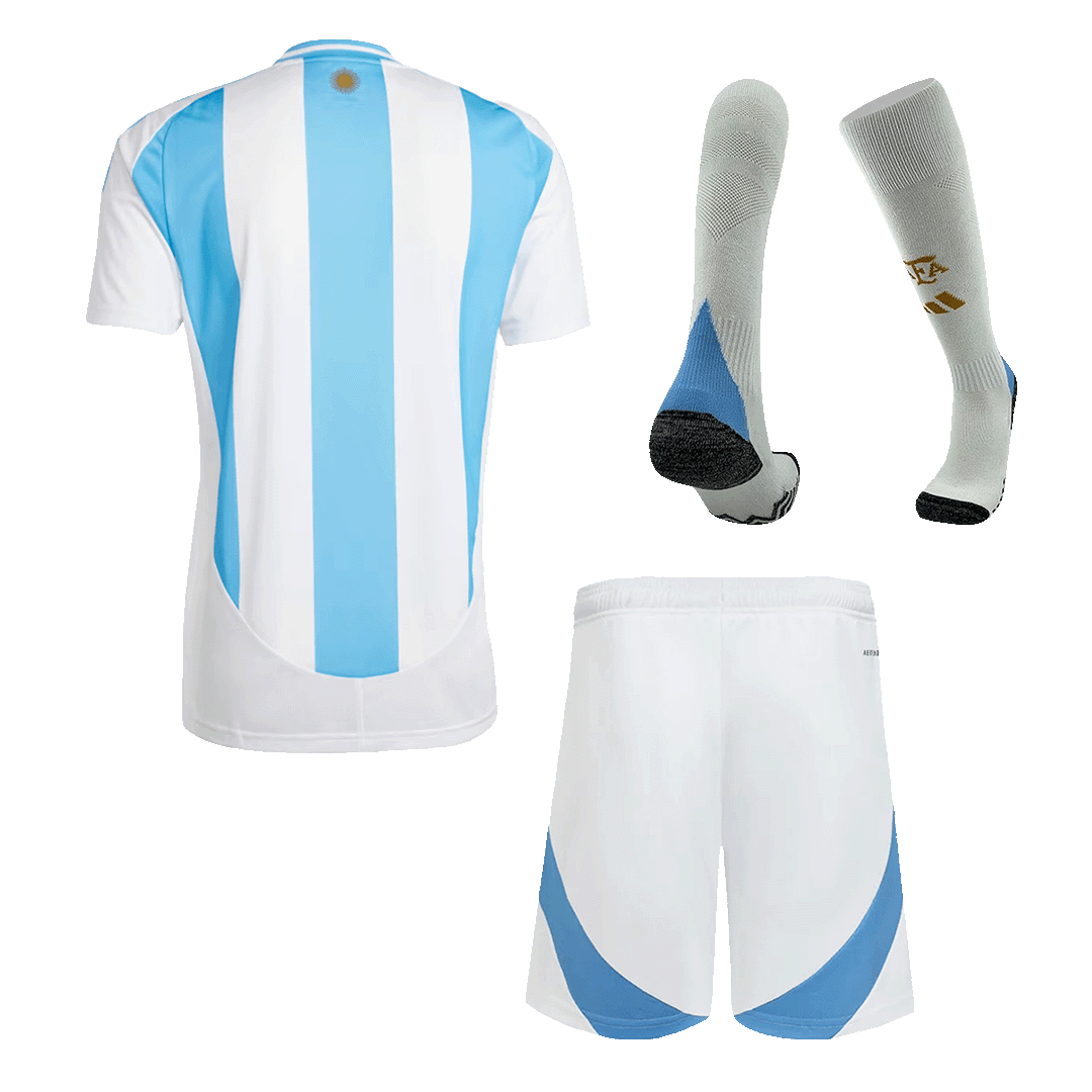 [Super Quailty] Men's Argentina Home Jersey Full Kit 2024