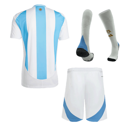 [Super Quailty] Men's Argentina Home Jersey Full Kit 2024