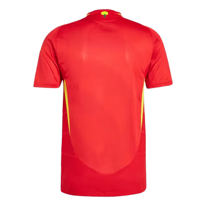 Player Version Spain Home Soccer Jersey Euro 2024