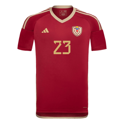 Men's Venezuela ROND?N #23 Home Soccer Jersey Copa América 2024