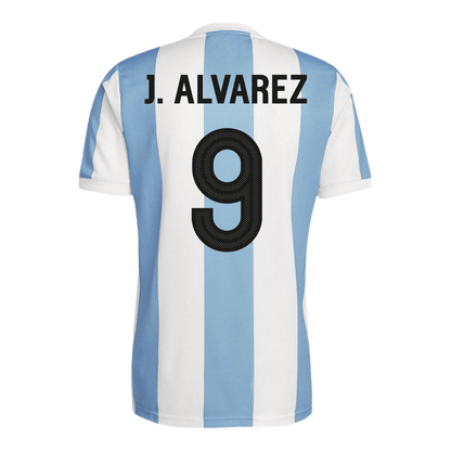 Men's Argentina J.ALVAREZ #9 Soccer Jersey 2024