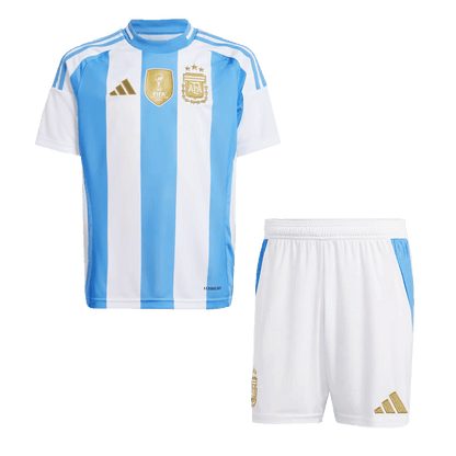 Kid's Argentina Home Jerseys Kit(Jersey+Shorts) 2024