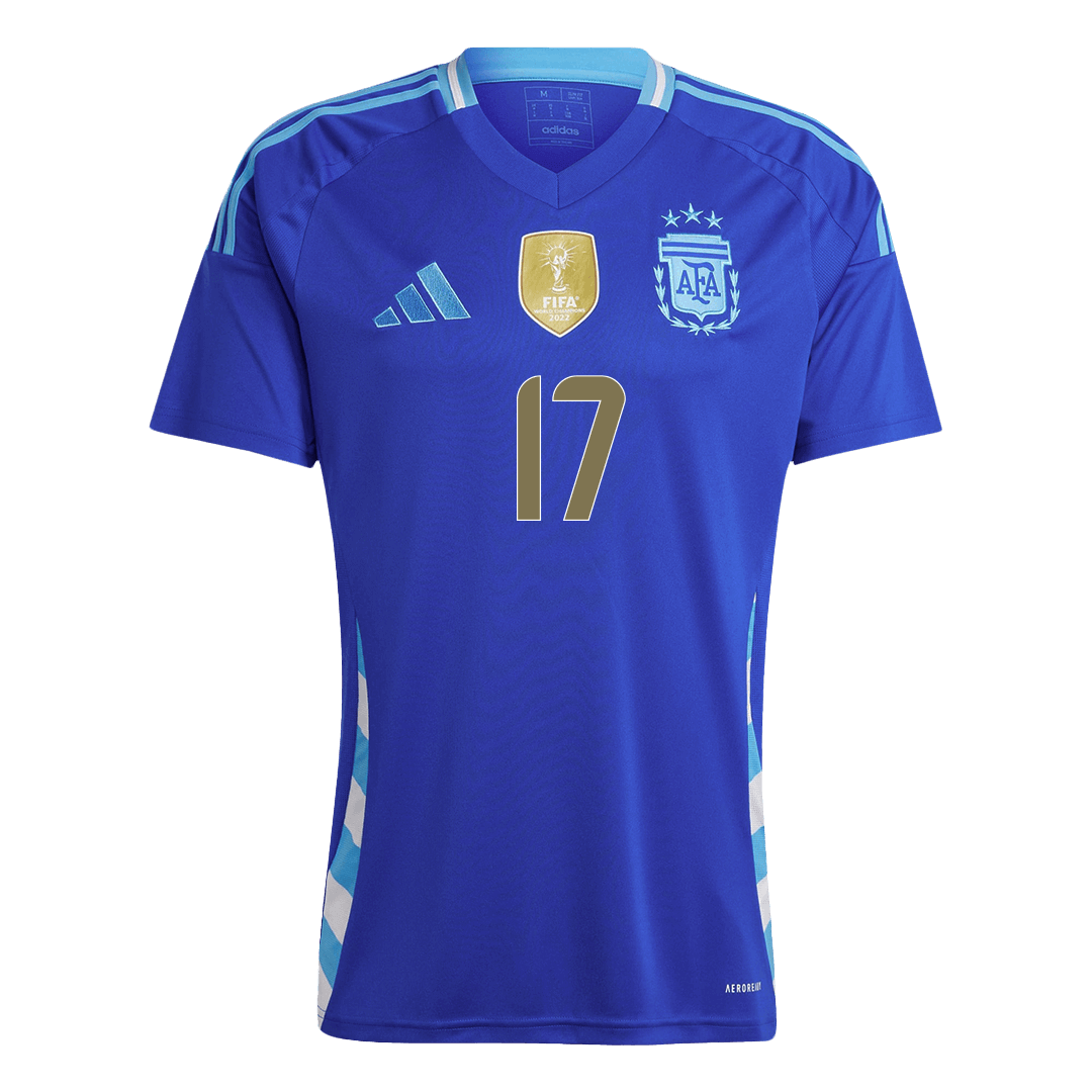 [Super Quality] Men's Argentina GARNACHO #17 Away Soccer Jersey 2024