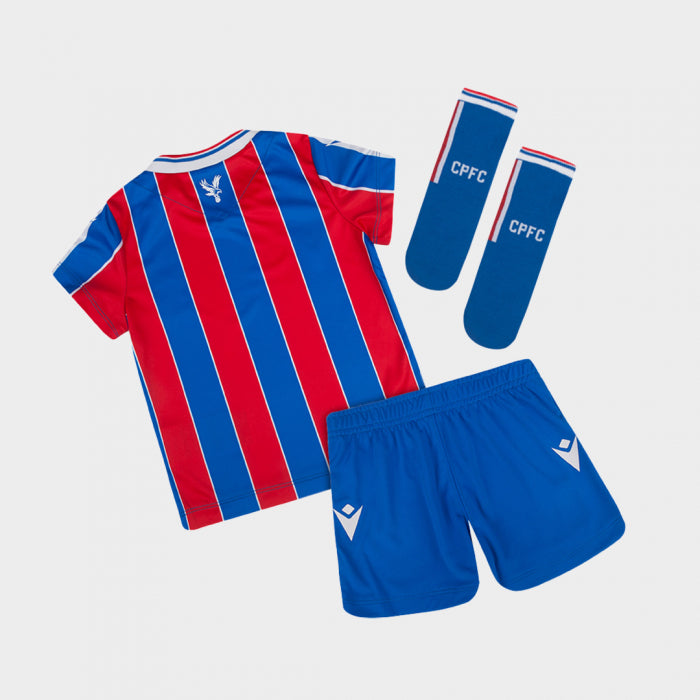Kid's Crystal Palace Home Soccer Jersey Kit (Jersey+Shorts+Sock) 2025/26 Top Soccer Jerseys Store