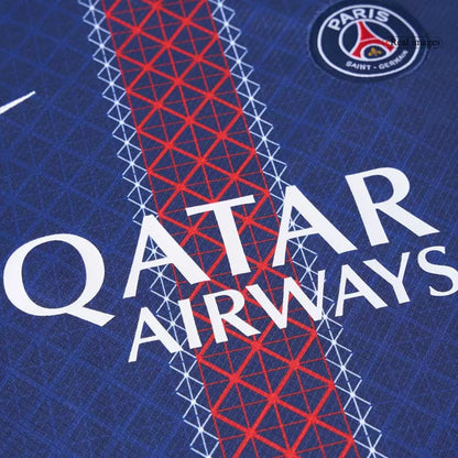 Kid's PSG Home Soccer Jersey Kit(Jersey+Shorts) 2025/26 Top Soccer Jerseys Store