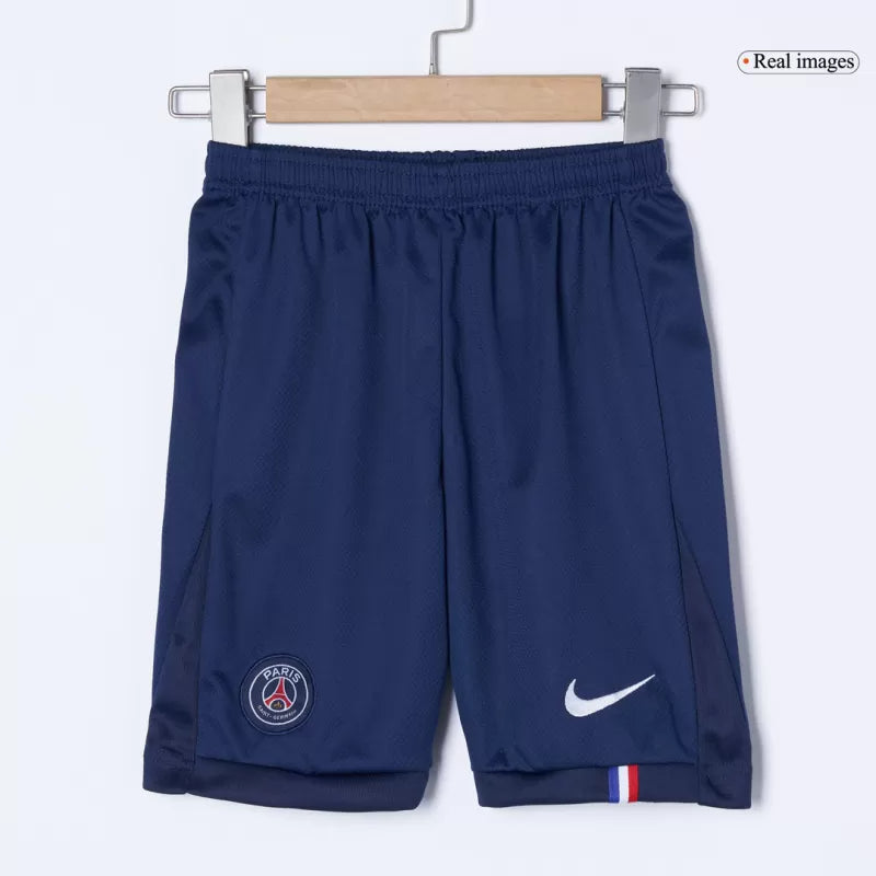 Kid's PSG Home Soccer Jersey Kit(Jersey+Shorts) 2025/26 Top Soccer Jerseys Store