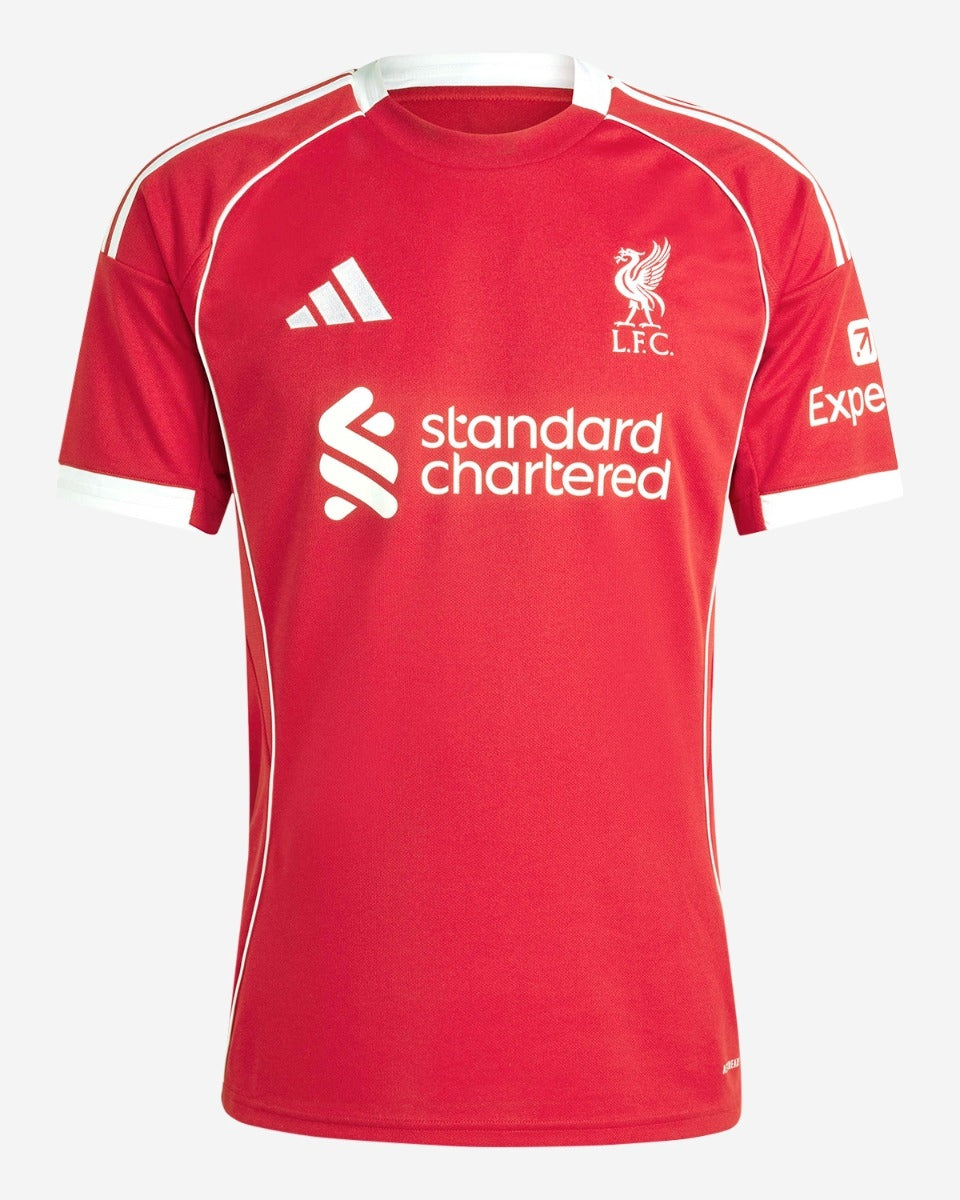Liverpool Home Soccer Jersey 2025/26 Top Soccer Jerseys Store