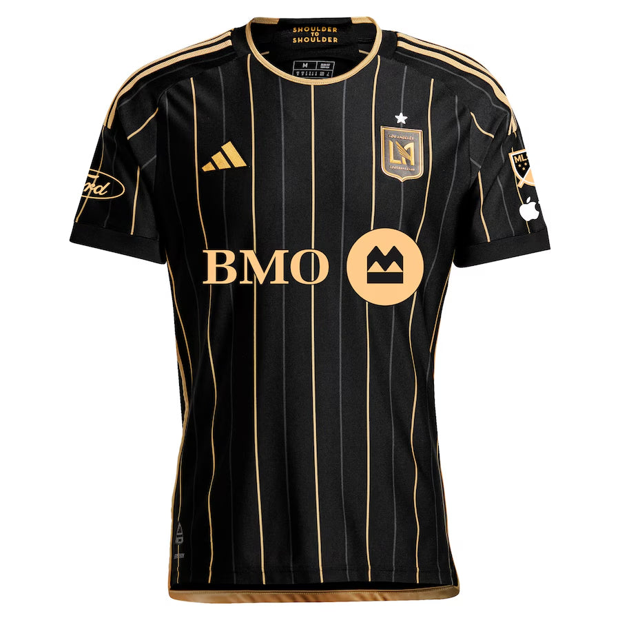 Fan Version Men's LAFC Black Home 2024 topsoccerjerseys.com