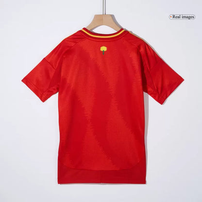 Kid's Spain Home Soccer Jersey Kit(Jersey+Shorts+Socks) 2024/25