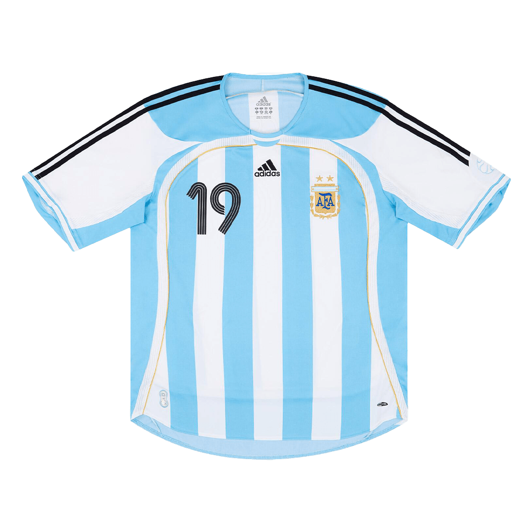 MESSI #19 Classic Argentina Home Jersey 2006