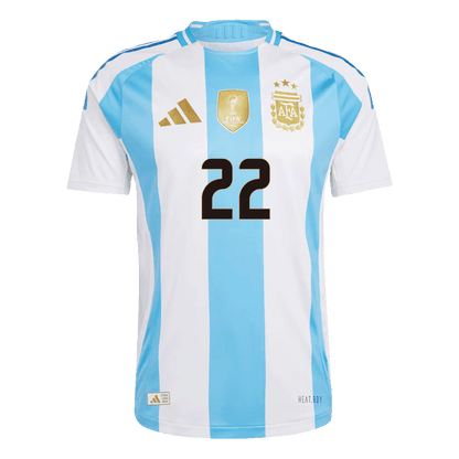 Argentina L.MART?NEZ #22 Home Match Jersey 2024